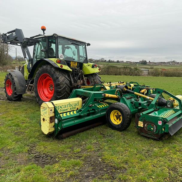 Spearhead Trident 4000 3 Gang Towbehind Flail Mower
