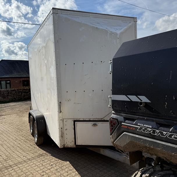 Twin Axel Box Trailer