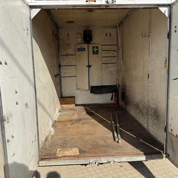 Twin Axel Box Trailer