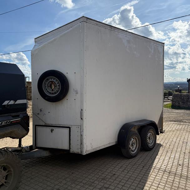 Twin Axel Box Trailer