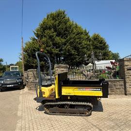 Yanmar C12R-B 1.2 Ton 3 Way Tip Diesel Tracked Dumper