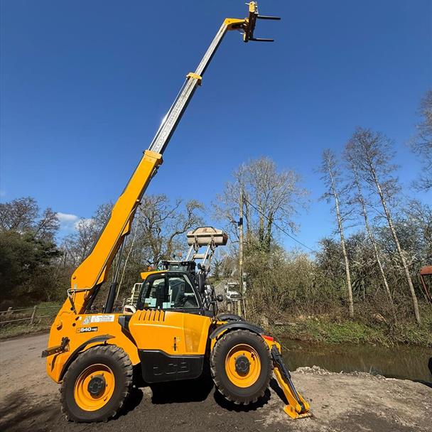 2021 JCB 540-140 HI-VIZ 4 TON 14MTR 4WD TURBO POWERSHIFT TELESCOPIC TELEHANDLER FORKLIFT