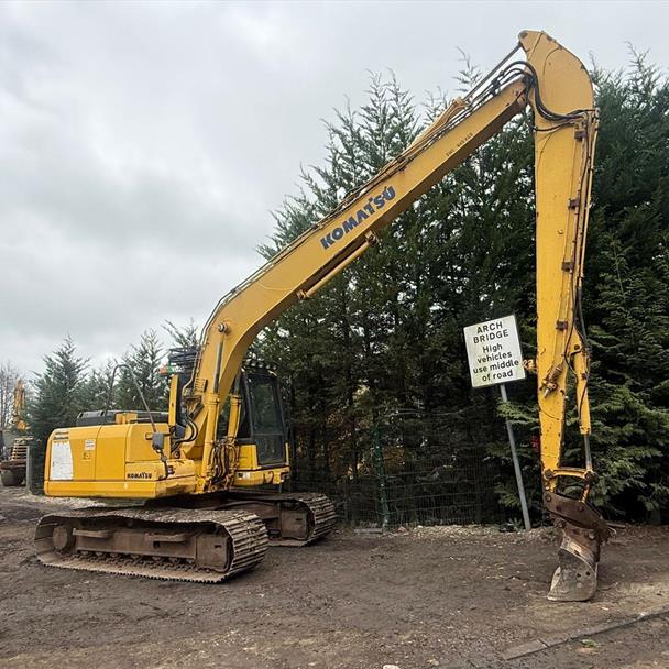 2009 KOMATSU PC130-8 LONG REACH EXCAVATOR