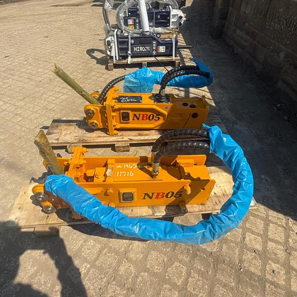 New/Unused NB05 Hydraulic Rock Breaker attachment for sale in Pilsley, Chesterfield — photo 4