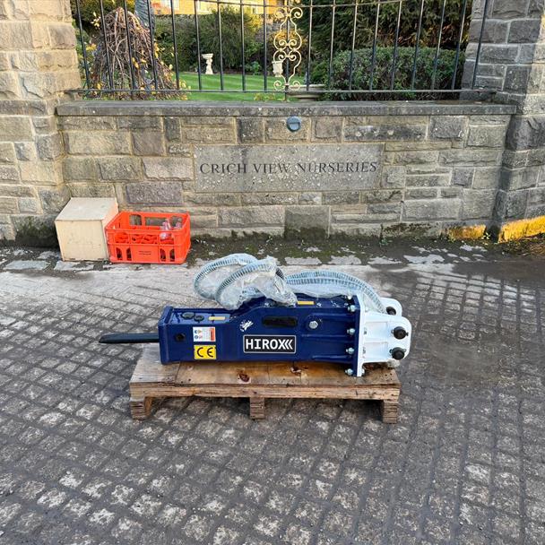 NEW/UNUSED HIROXXX HDX HYDRAULIC ROCK BREAKER