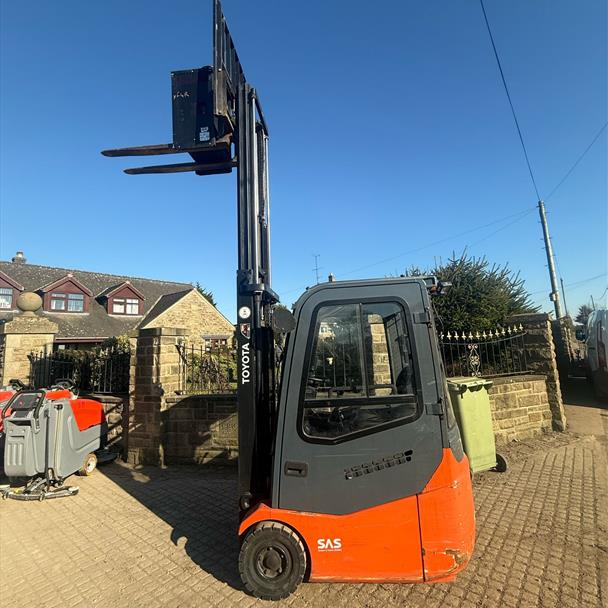 2018 TOYOTA TRAIGO24-13 1.3 TON ELECTRIC FORKLIFT