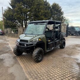 2014 POLARIS RANGER CREW CAB 1000D DIESEL BUGGY UTILTY VEHICLE