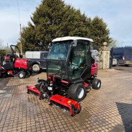 2012 TORO LT3340 4WD 3 GANG RIDE ON CYLINDER MOWER