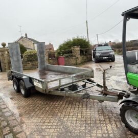INDESPENSION CHALLENGER 3.5 TON TWIN AXLE PLANT TRAILER