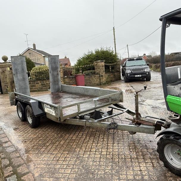 INDESPENSION CHALLENGER 3.5 TON TWIN AXLE PLANT TRAILER