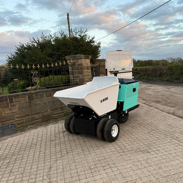 NEW/UNUSED 2025 SK-M1300 1300KG TWIN WHEELED PEDESTRIAN DUMPER