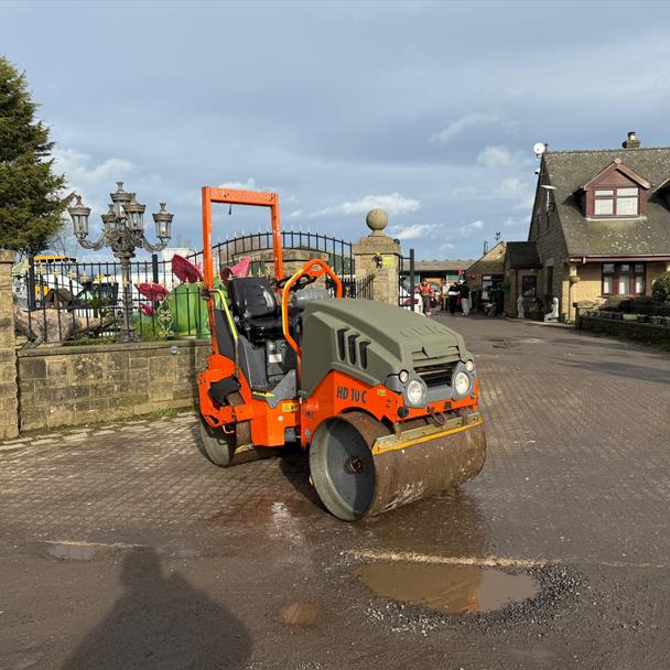 2013 HAMM HD10C VV 1000MM DIESEL TWIN DRUM VIBRATING ROLLER