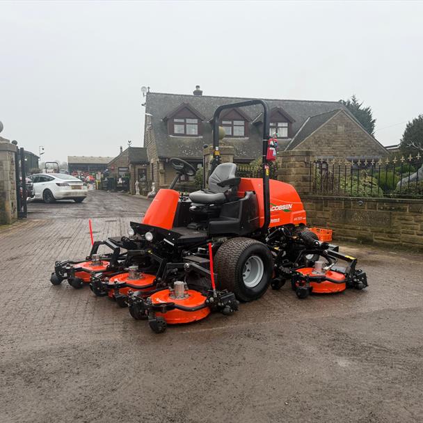 2018 JACOBSEN AR722T 4WD 7 GANG ROTARY BATWING RIDE ON MOWER