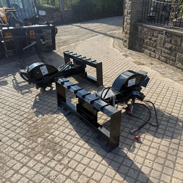 New/Unused 2025 GIYI GY-SG45 Hydraulic Skidsteer Stump Grinder