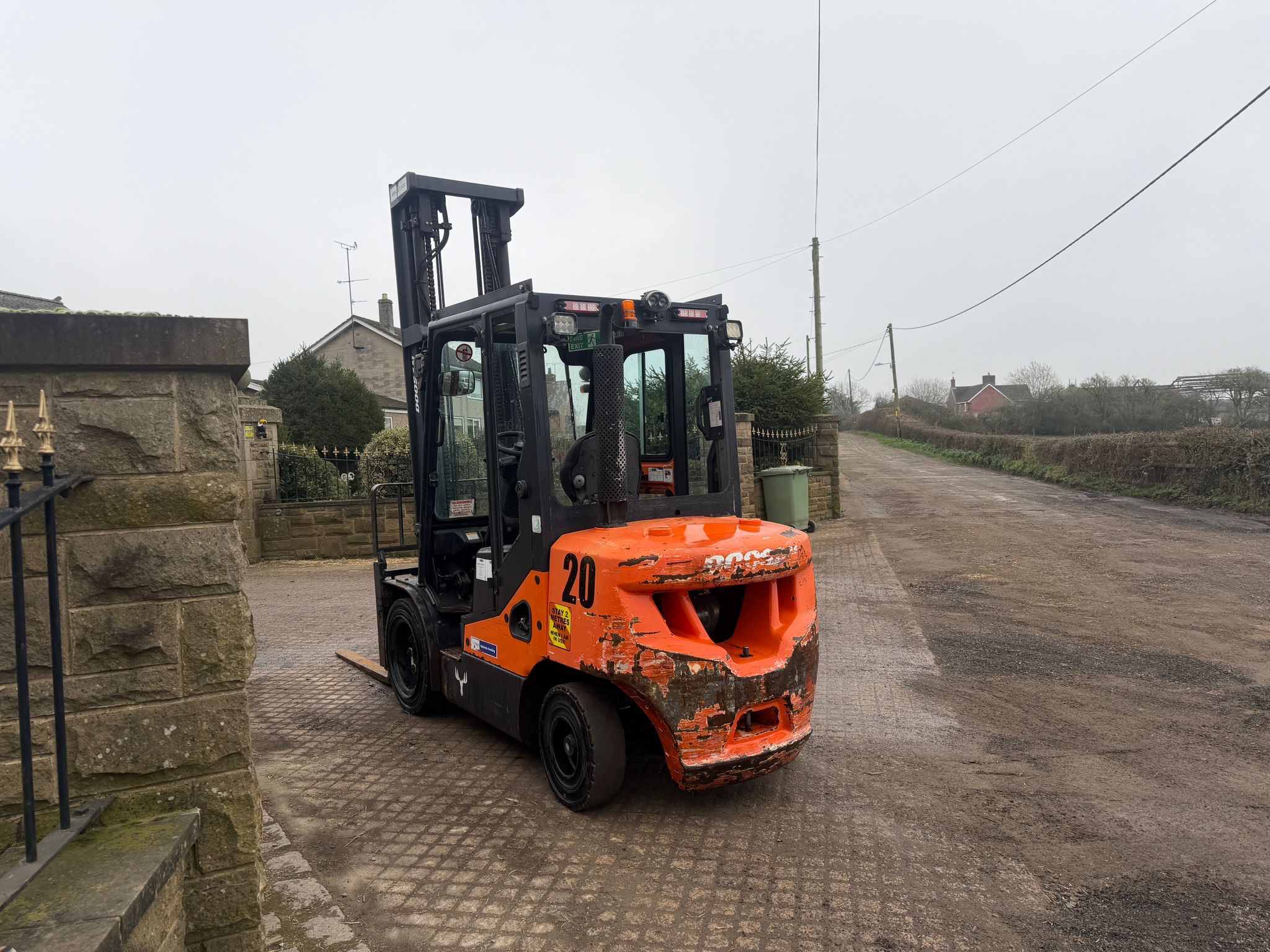 2014 Doosan forklift for sale in Pilsley, Chesterfield — photo 10
