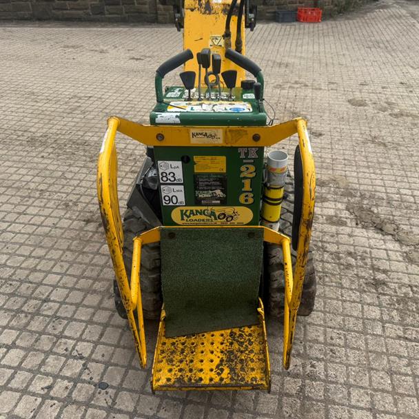 KANGA KID TK216 TRACKED SKIDSTEER WITH TRENCHER ATTACHMENT loader for sale in Pilsley, Chesterfield — photo 2