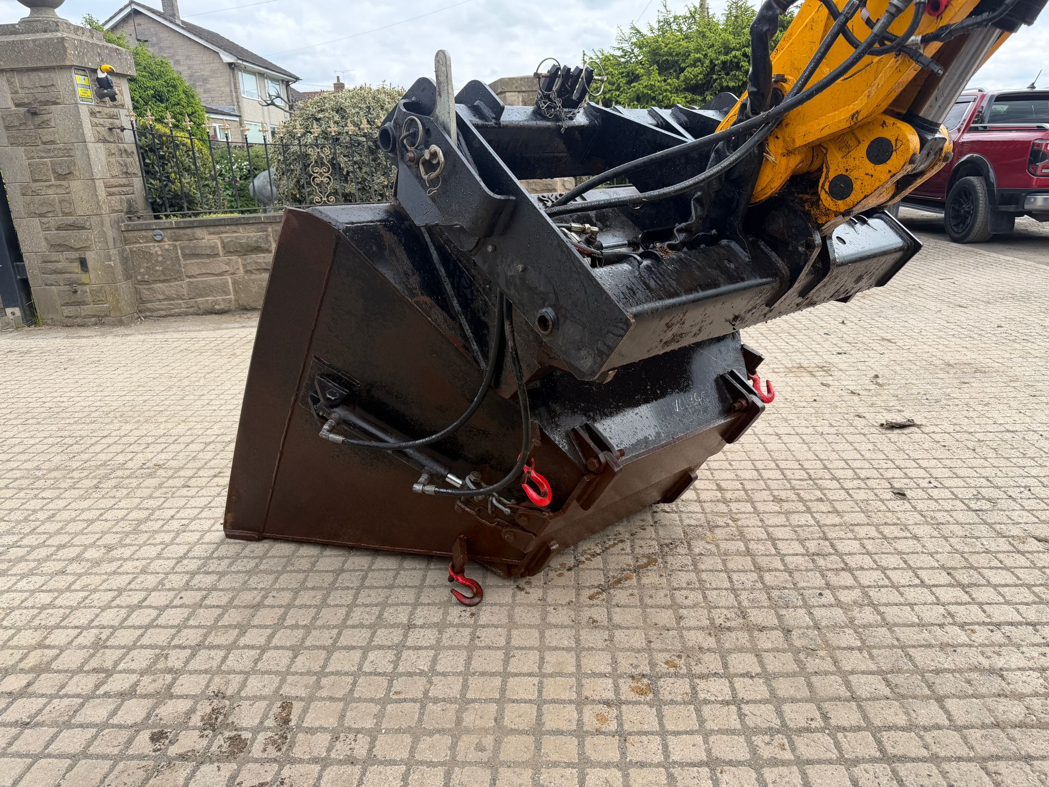 SCOTT HYDRAULIC TELEHANDLER BAGGING BUCKET telehandler for sale in Pilsley, Chesterfield — photo 7