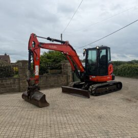 2014 KUBOTA U55-4 MIDI EXCAVATOR