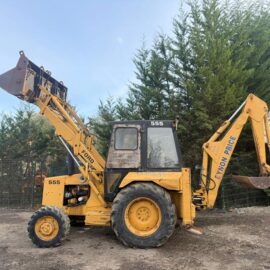 FORD 555 4WD WHEELED FRONT LOADER BACKHOE