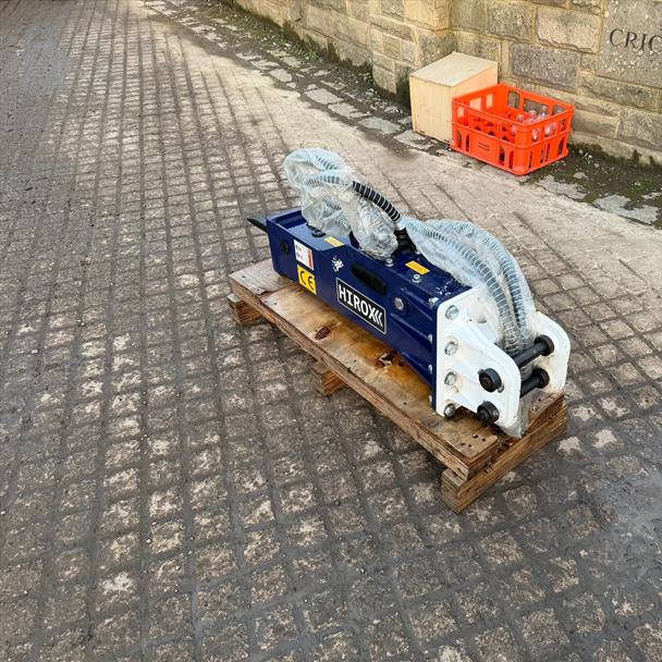 NEW/UNUSED HIROXXX HDX HYDRAULIC ROCK BREAKER excavator for sale in Pilsley, Chesterfield — photo 4