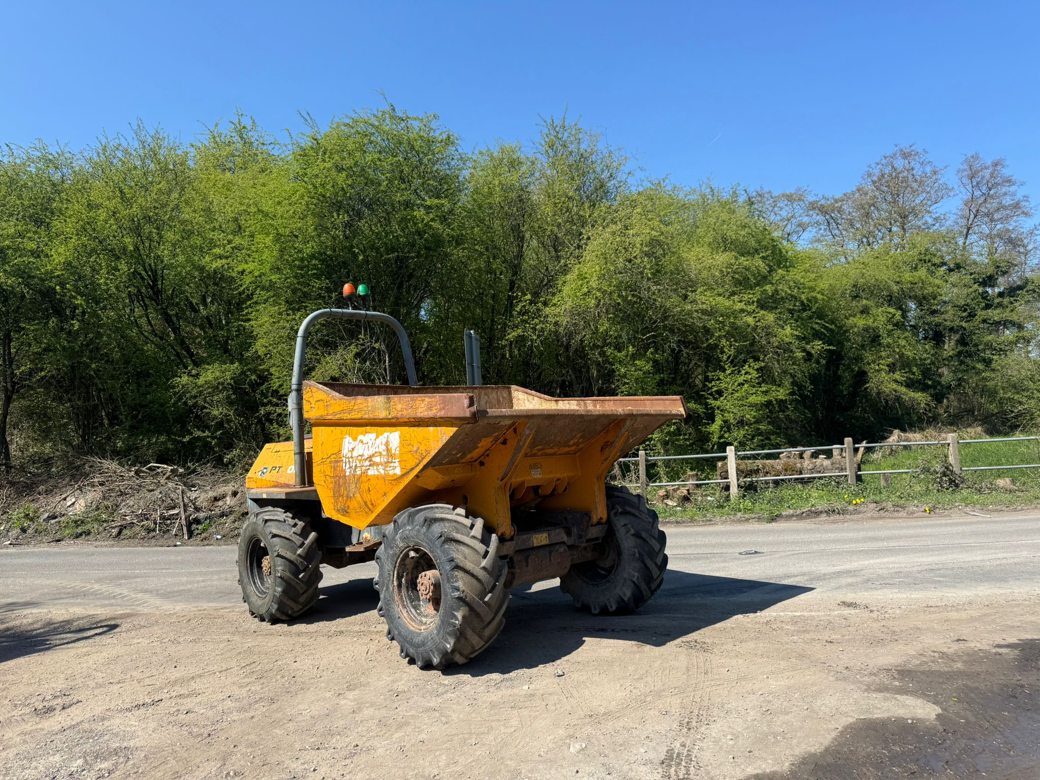 2006 TEREX BENFORD PT6000 6 TON STRAIGHT SKIP DUMPER