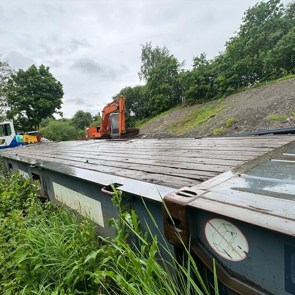 Bison 40FT Container Flat Rack Bridge attachment for sale in Pilsley, Chesterfield — photo 4