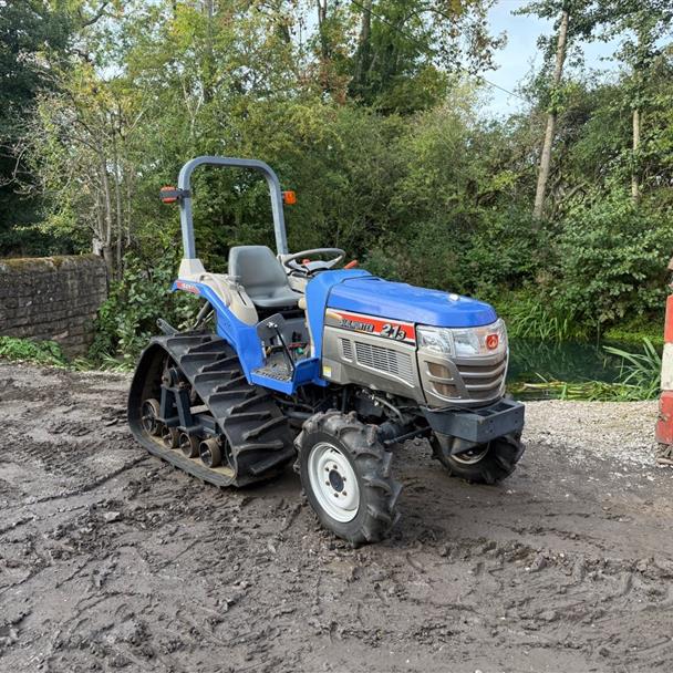 ISEKI SIAL HUNTER 213 21HP SEMI-TRACKED COMAPCT CRAWLER TRACTOR