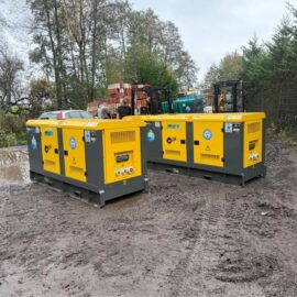 NEW/UNUSED 2025 ASHITA AG3-70E 70KVA DIESEL SOUND PROOF GENERATOR