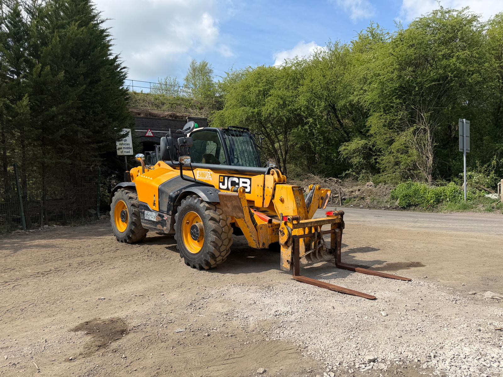 2016 JCB 535-125 HI-VIZ 4 TON 3.5 TON 12.5MTR 4WD TURBO POWERSHIFT TELESCOPIC TELEHANDLER FORKLIFT
