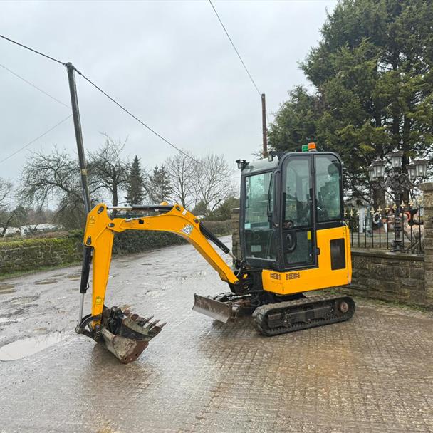 2022 JCB 16C-1 T3 MINI EXCAVATOR