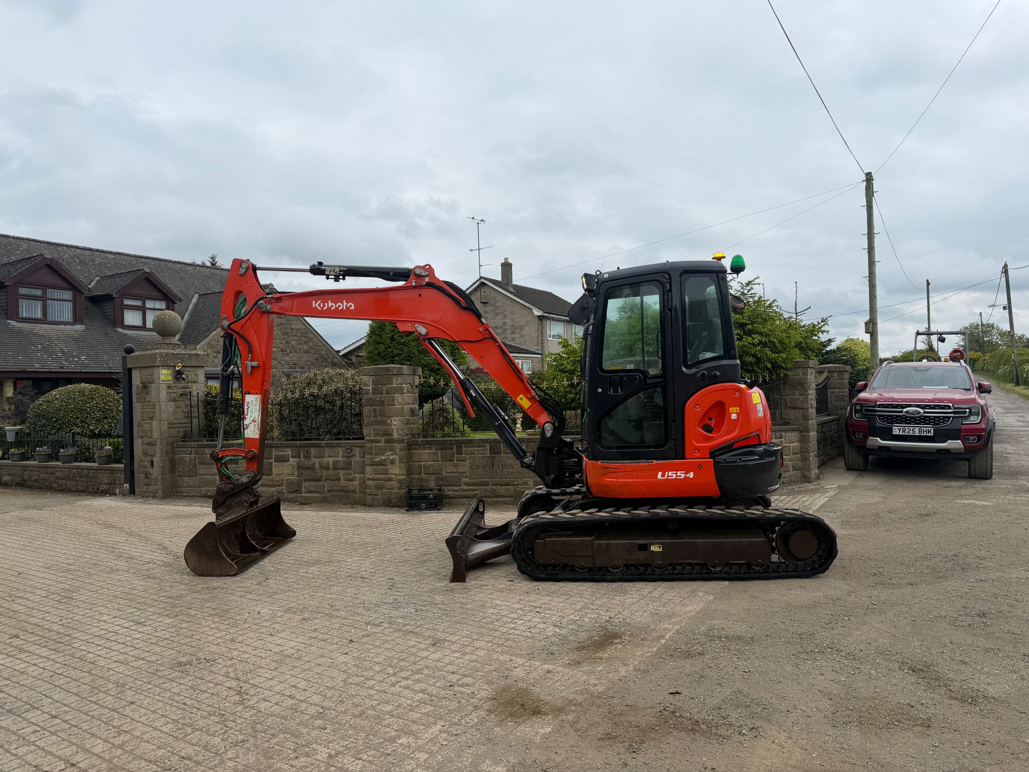 2014 Kubota excavator for sale in Pilsley, Chesterfield — photo 10