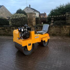 NEW/UNUSED MMS MS-850 TWIN DRUM RIDE ON CRICKET PITCH ROLLER