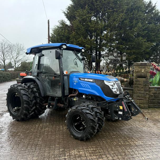 SOLIS 75 75HP 4WD TWIN WHEELED COMPACT TRACTOR