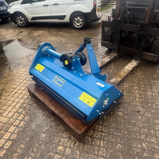 UNUSED MAPLE 1.25 METRE FLAIL MOWER mower for sale in Pilsley, Chesterfield — photo 4