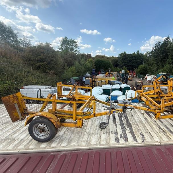 SINGLE AXLE WINCH TRAILER trailer for sale in Pilsley, Chesterfield — photo 3