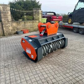 NEW/UNUSED 2026 HANDY HEM48 48” HYDRAULIC EXCAVATOR FORESTRY DRUM MULCHER MOWER