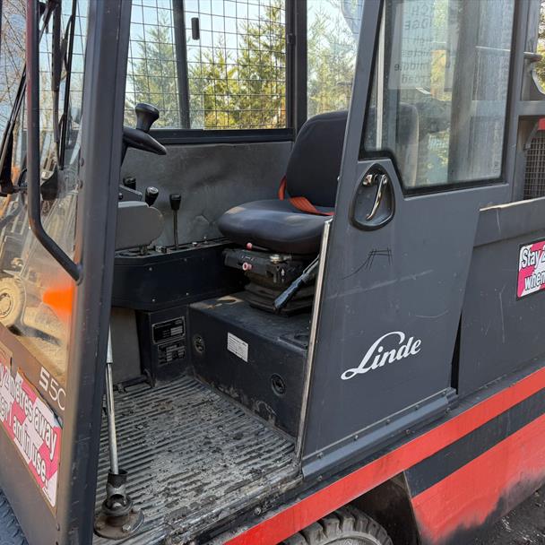 2001 Linde forklift for sale in Pilsley, Chesterfield — photo 5
