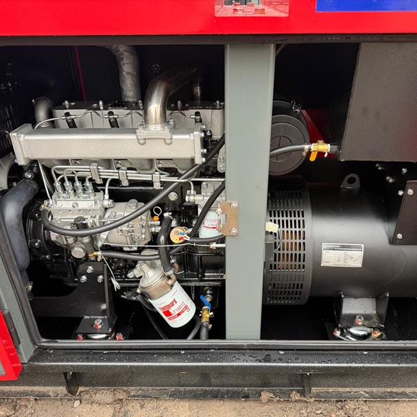 NEW/UNUSED KAWAKENKI 50KVA DIESEL SOUND PROOF GENERATOR compactor for sale in Pilsley, Chesterfield — photo 4