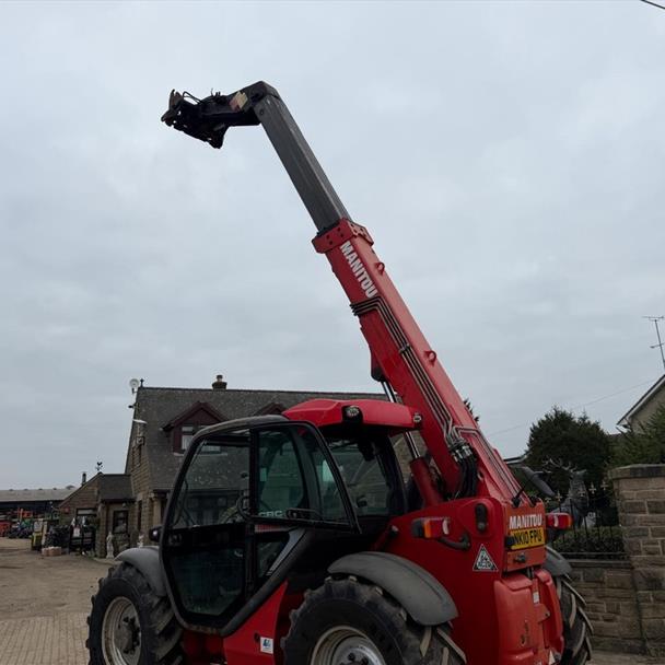 2010 Manitou telehandler for sale in Pilsley, Chesterfield — photo 3