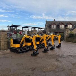 NEW/UNUSED 2025 JPC KV12 MINI EXCAVATOR (YELLOW)