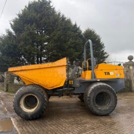 2015 TEREX TA6 6 TON DUMPER WITH WIDE FLOTATION TYRES