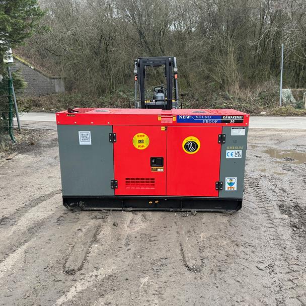 NEW/UNUSED KAWAKENKI 50KVA DIESEL SOUND PROOF GENERATOR