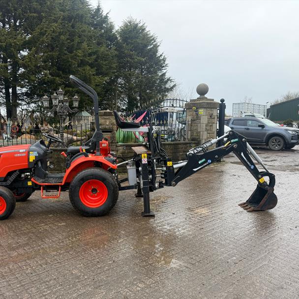2020 RINIERI A3M 180 PTO DRIVEN TRACTOR BACKHOE EXCAVATOR ATTACHMENT