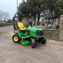 2018 JOHN DEERE X949 25HP 4WD 4WS RIDE ON MOWER