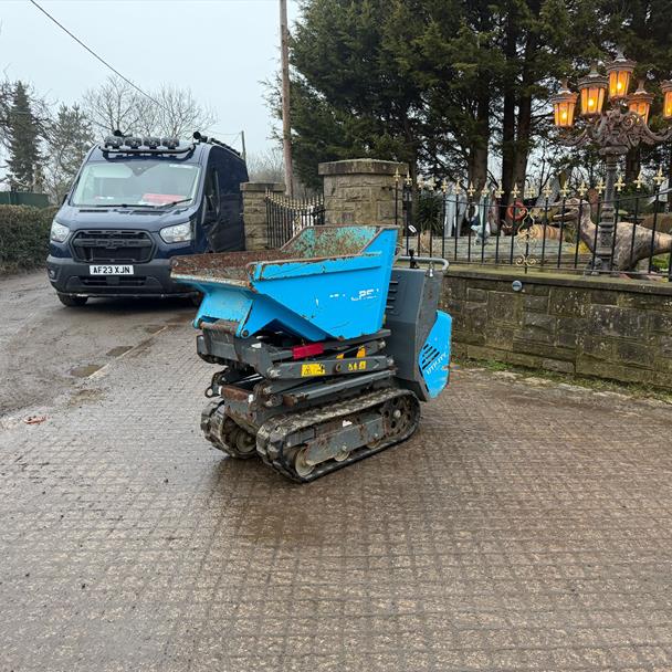 2019 MESSERSI TC50D UTILITY 500KG DIESEL HIGH TIP PEDESTRIAN TRACKED DUMPER