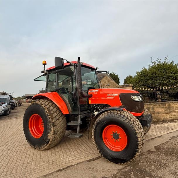 57 REG. KUBOTA M108S DUALSPEED 108HP 4WD TRACTOR