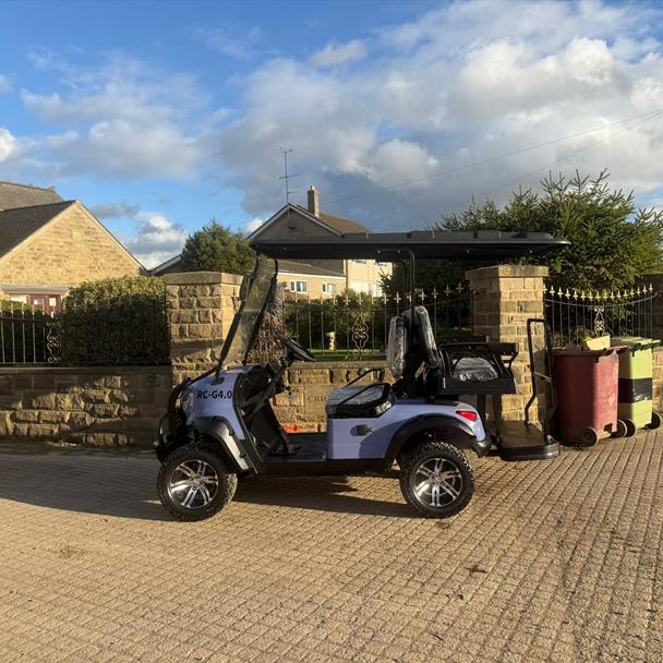 NEW/UNUSED 2025 RACCOON RC-G4.0 4 SEATER ELECTRIC GOLF BUGGY