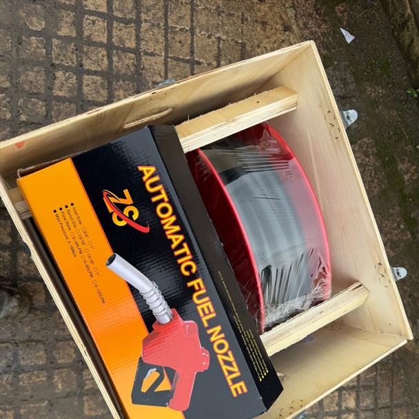 NEW/UNSED BOSS 220V FUEL PUMP WITH 10M REEL HOSE irrigation for sale in Pilsley, Chesterfield — photo 5