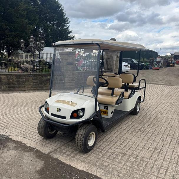 2013 CUSHMAN 6 SEATER PETROL GOLF BUGGY