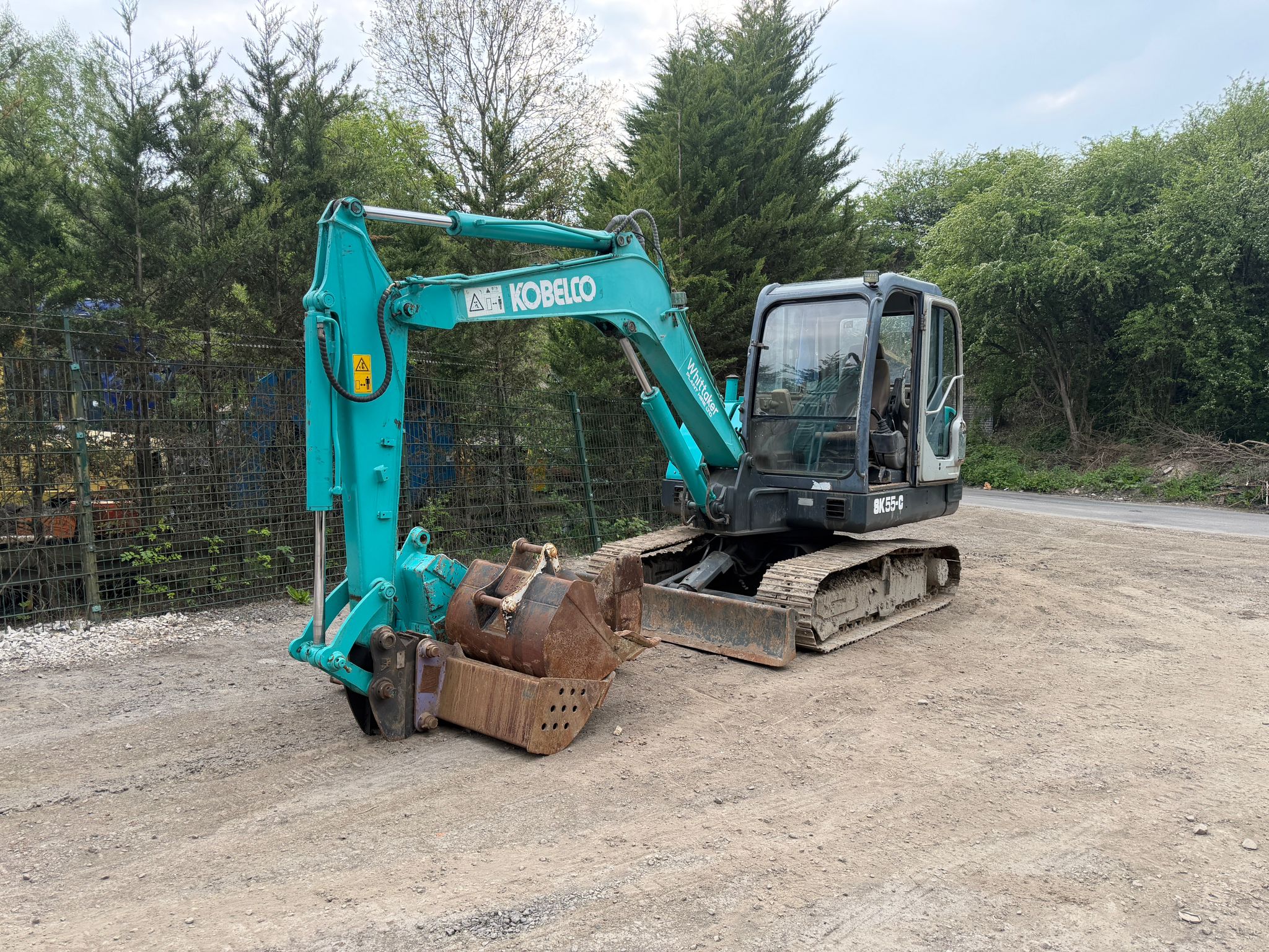 2008 KOBELCO SK55-C MIDI EXCAVATOR